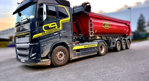 DB LOC BTP TRANSPORTS - Transport benne et porte engins en Savoie